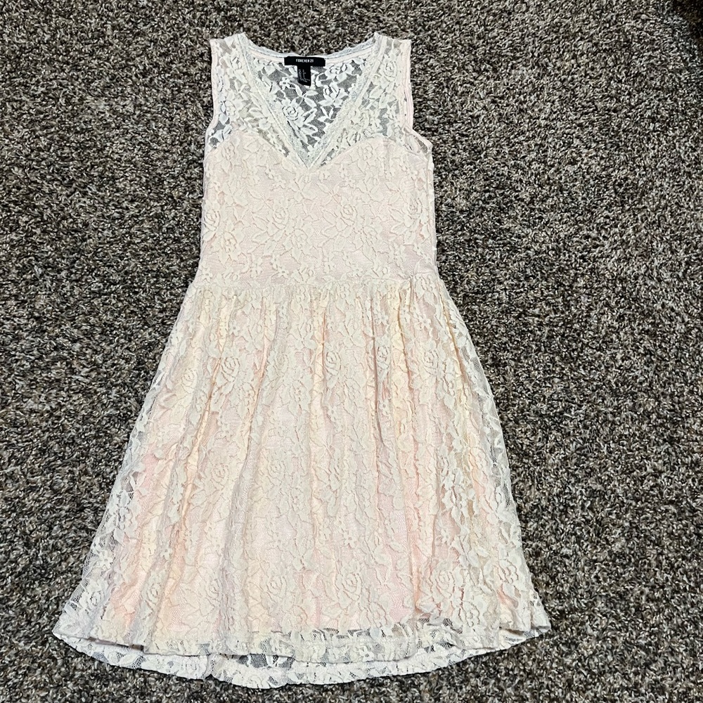 soft pink rose dress